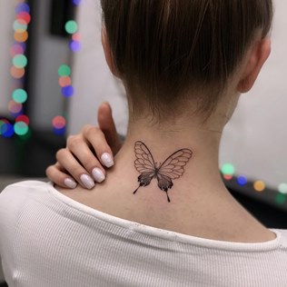 Татуировка: Бабочка