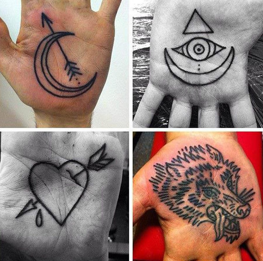 Простые Татуировки на руку