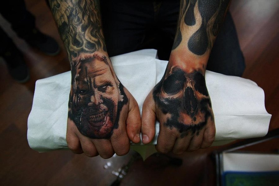 На руках Tattoo on hands Тату фото.