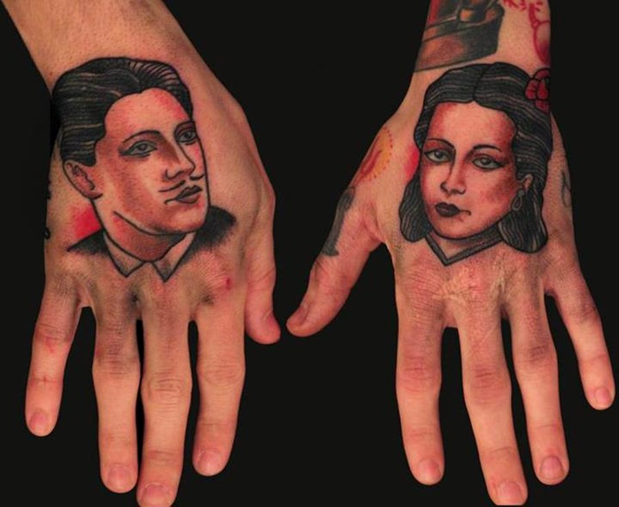 На руках Tattoo on hands Тату фото.