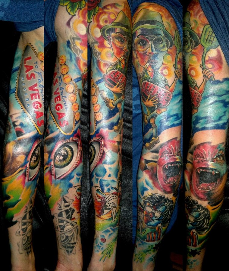 Рукава Tattoo sleeves Тату фото. 