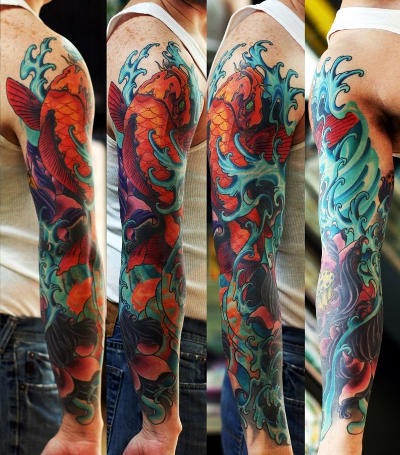 Рукава Tattoo sleeves Тату фото.