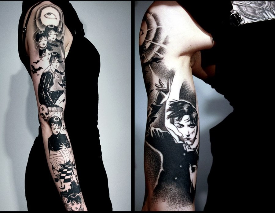 Рукава Tattoo sleeves Тату фото.