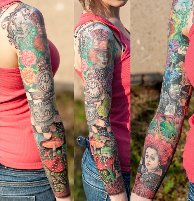 Рукова Tattoo sleeves Тату фото.