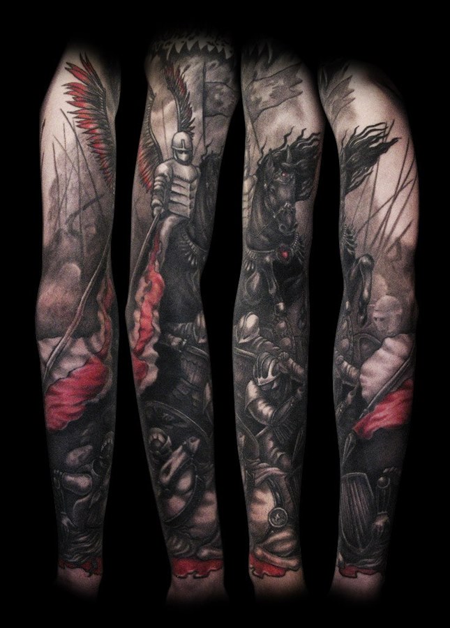 Рукова Tattoo sleeves Тату фото.