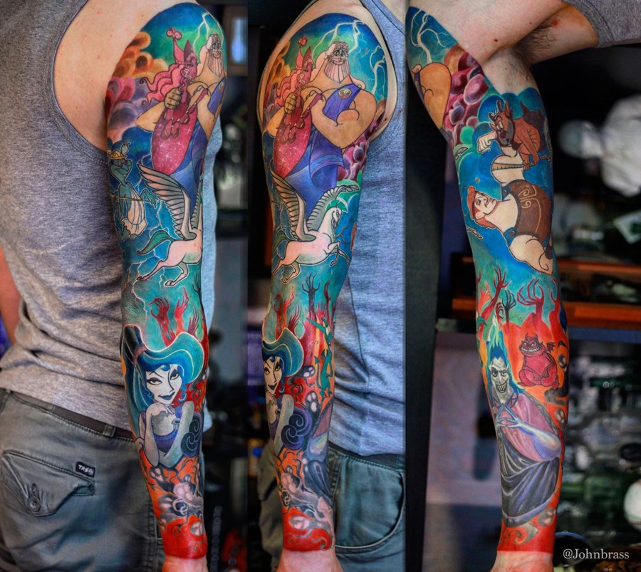 Рукова Tattoo sleeves Тату фото. 