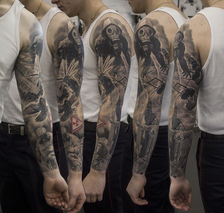 Рукова Tattoo sleeves Тату фото.